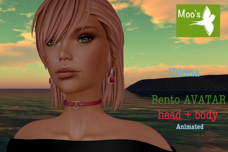 Second Life Marketplace - VILONA FULL BENTO AVATAR animated (Head & Body)