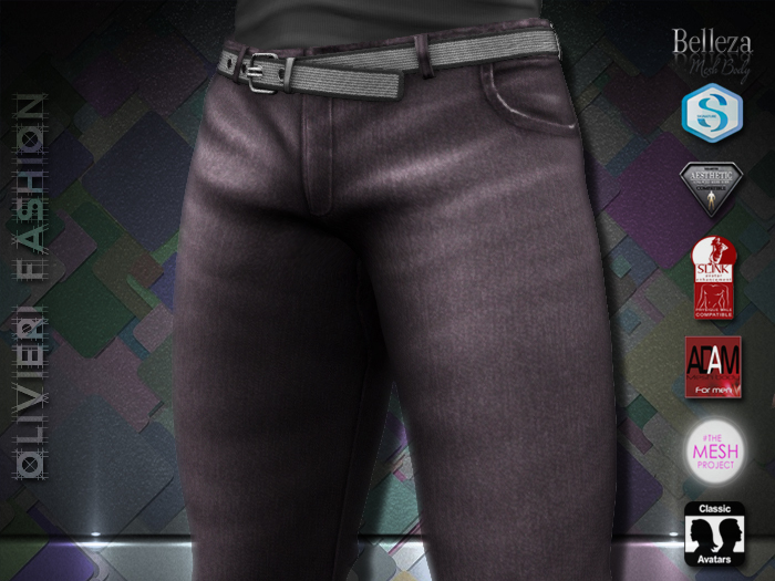 MICHAEL JEANS - PURPLE