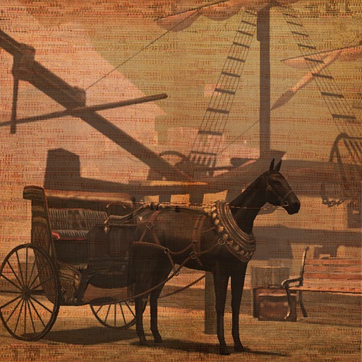 *ARKONA* Boston collection - Black horse