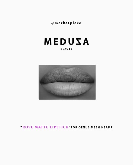 MEDUZA GENUS ROSE M. LIPSTICK DEMO