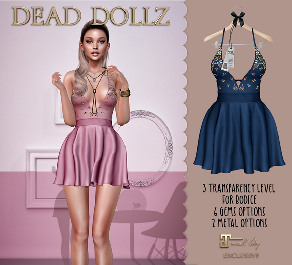Dead Dollz - Nemesis Mini - Blue