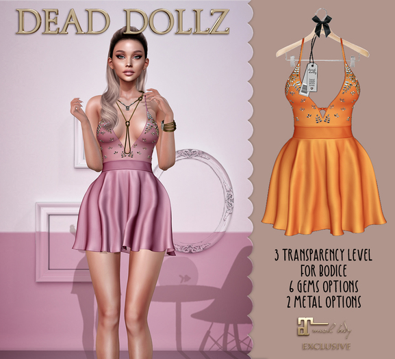 Dead Dollz - Nemesis Mini - Orange
