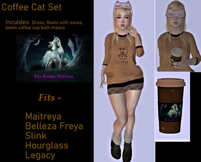 ~TGU~ Coffee Cat Set Unpacker  Hud