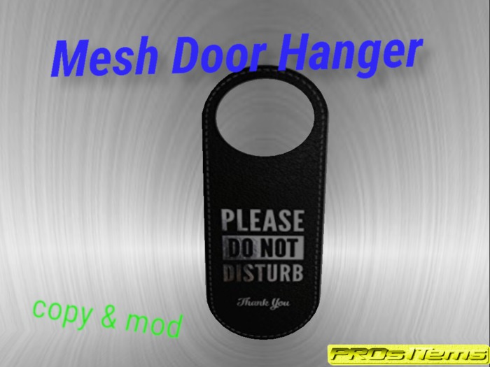 Do Not Disturb - Door Hanger