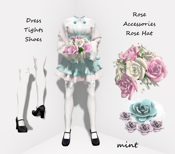 2010 Dress set box / Mint