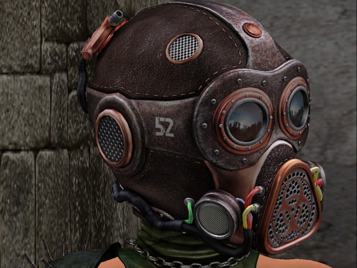 [The Forge] Bio Helmet - Brown - RARE