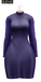 Bueno fly dress purple