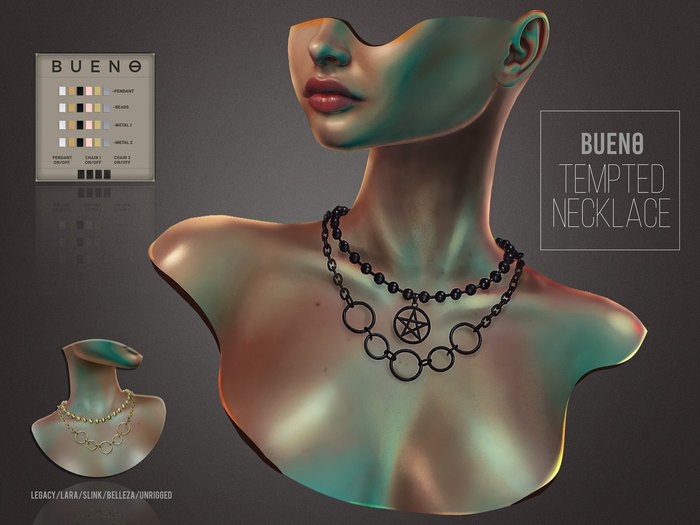 BUENO-Tempted Necklace Fatpack
