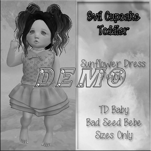 EC.TD- Sunflower Dress Yellow (Add) DEMO