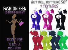FF - 9s Jessica Hot Bell Bottoms Set FatPack