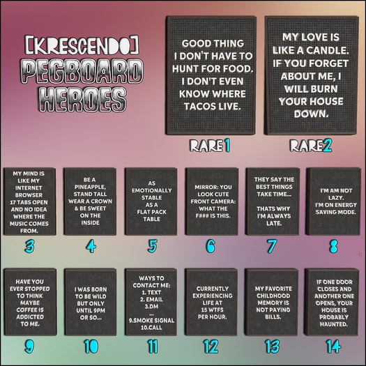 [Kres] Pegboard Heroes - 13