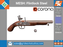 MESH: Flintlock Pistol Steel