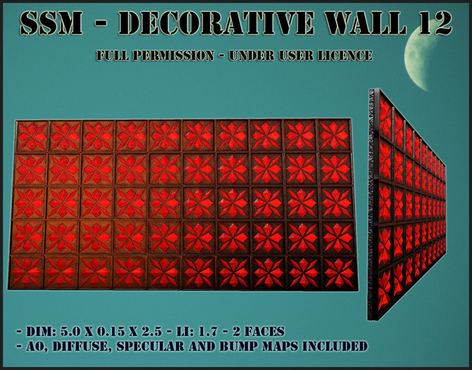 SSM - Decorative Wall 12