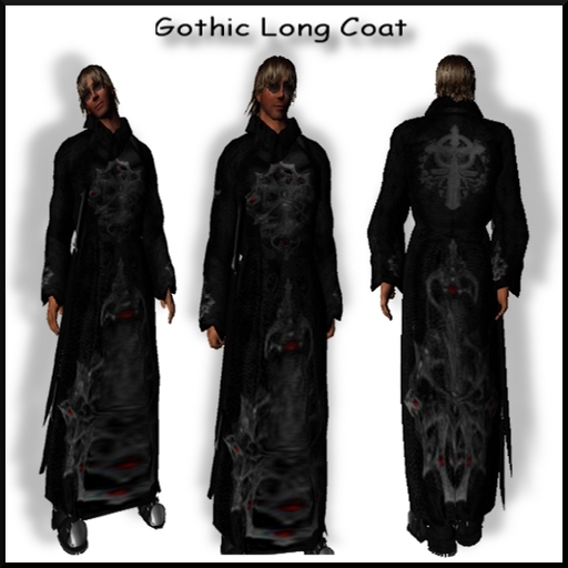 Gothic Long Jacket Coat 