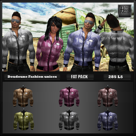 Akito - Fat Pack Doudoune fashion