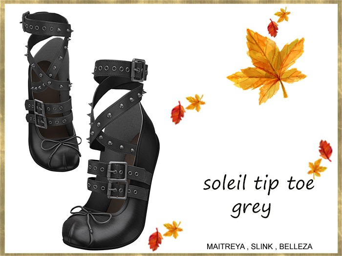 GGVG SOLEIL TIP TOE GREY
