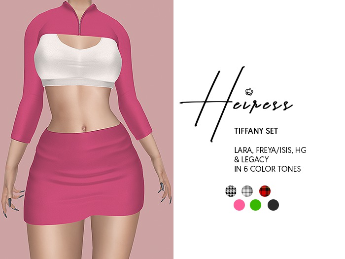 [H] Tiffany Set - Pink