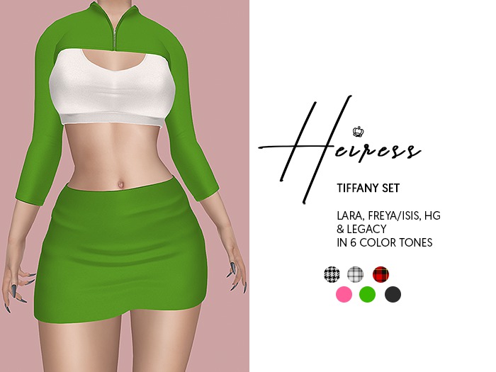 [H] Tiffany Set - Green