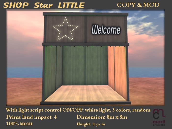 !MC! - SHOP Star LITTLE - 4PI - CM - REZ BOX