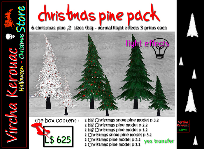 Christmas pine pack