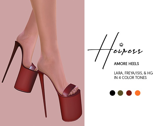 [H] Amore Heels - Fatpack [ADD]