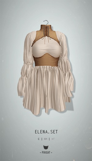 -Pixicat- Elena.Set (Tan)
