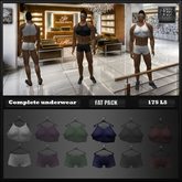 Akito - Complete Underwear blue