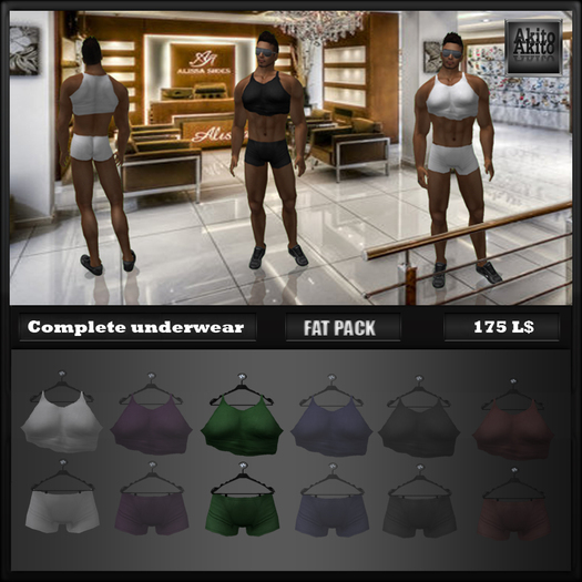 Akito - Complete Underwear green