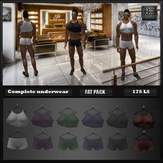 Akito - Complete Underwear magenta