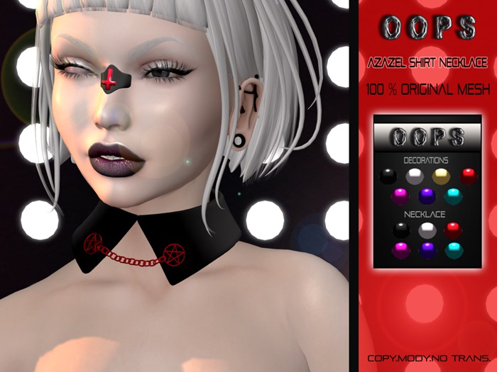 ::OOPS:: Azazel Shirt Necklace