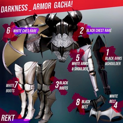 REKT_Darkness Armor Female #4 Belt