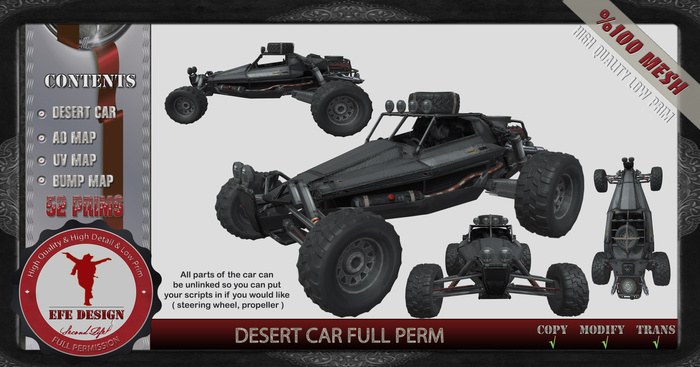 Desert Car Full Permission ADD