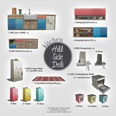 PLAAKA - HILL SIDE DELI  Kitchen HSD Fridge Yellow