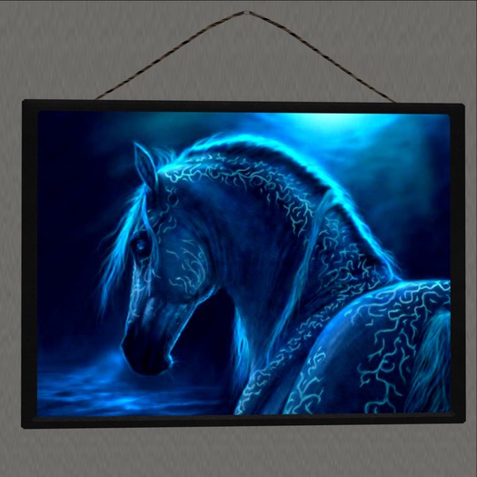 The Blue Runed Horse
