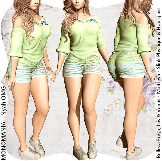 MONOMANIA - Nyah OMG (add me)