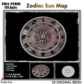 Full Perm Zodiac Sun Map