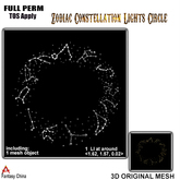 FC- FP Mesh Zodiac Constellation Lights Circle