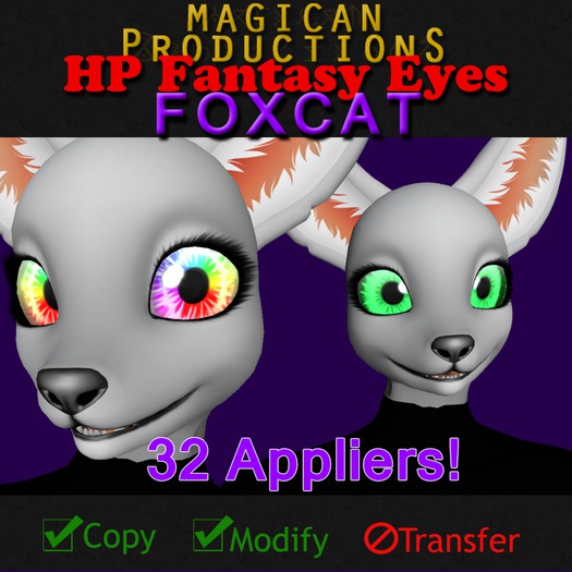 M*P HP Fantasy Eyes - Fox/Foxcat