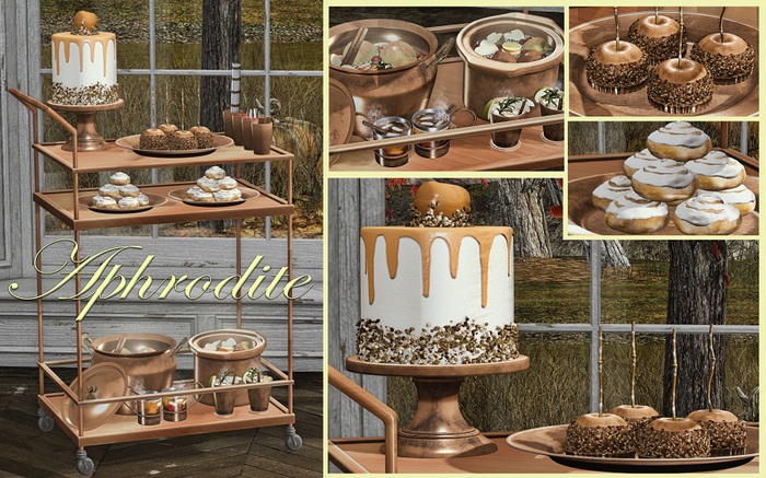 Aphrodite - Fall - Autumn Ciders & Bites Cart - COMPLETE PACK