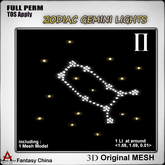 FC- FP Mesh Zodiac Gemini Lights 