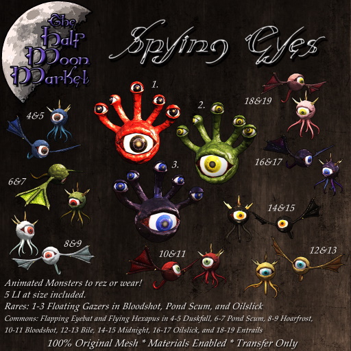 The Half Moon Market - Spying Eyes  - 01 - RARE