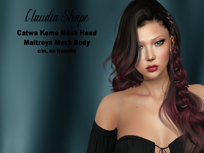 Claudia Shape for Catwa Keme and Maitreya
