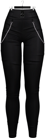 Ec.cloth - Sollera Vinyl Leggings - Black (add it)