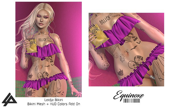.E. Leidja Bikini Mesh