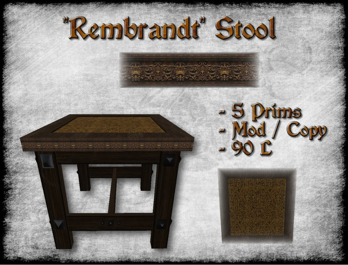 ***TGI*** Rembrandt Stool V 1.2 (BAG)