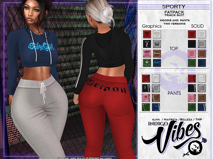 INDIGO VIBES ~ { SPORTY } - FATPACK