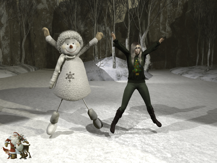 *Dench Designs* Dance with The Snow Girl