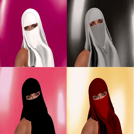 Phoenix  hijab-fitmesh