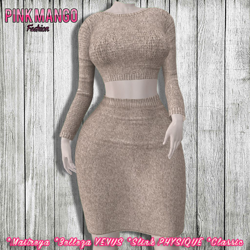 *Pink Mango*  Caitlynn BEIGE