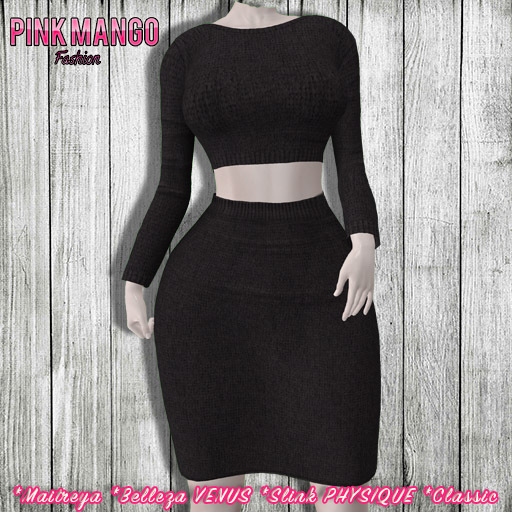 *Pink Mango* Caitlynn BLACK